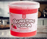 Bossen 7.26 lb. Pure25 Strawberry Bursting Boba Pearls