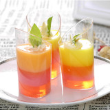 Clear 3oz Diminutive Flasket Plastic Disposable Dessert Cups (600/Case)