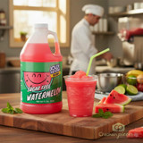 jolly rancher slush Jolly Rancher Watermelon Slushy Syrup 5:1 Food Service Concentrate-64 oz