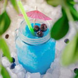 jolly rancher slush Jolly Rancher Blue Raspberry Slushy Syrup 5:1 Food Service Concentrate-64 oz 