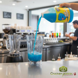 Jolly Rancher Blue Raspberry slushy syrup 64 oz bottle Professional 5 to 1 blue raspberry slushy concentrate Jolly Rancher flavor frozen beverage syrup for machines