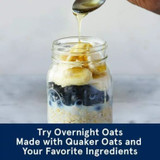 Quaker Quick  Oats 1.5-Minute Oatmeal, Non GMO Project Verified, 2 × 2.58 kg (Bulk)