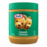 Kraft Smooth Peanut Butter, 2 kg (6/Case)