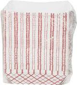 SCT #300 Southland Red Check Paperboard Food Tray / Boat / Bowl, 3 lb Capacity (Case of 500)