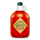 Tabasco Original Red Hot Sauce 1 Gallon Glass Bottle