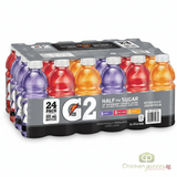 GATORADE G2 Clubpack Sports Drink - Light Hydration Variety Pack | 591ml Bottles- 24/Case