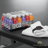 GATORADE G2 Clubpack Sports Drink - Light Hydration Variety Pack | 591ml Bottles- 24/Case