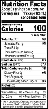 Campbell's Condensed Cream of Chicken Soup 1.36 L/48oz (12 pack) 
