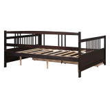 Chicken Pieces Full Size Daybed Wood Bed with Two Drawers | Space-Saving and Functional Design 