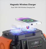 FLASHFISH 600W Portable Power Station;  540Wh/150000mAh UPS Solar Generator 