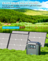 GOFORT 2000W Portable Power Solar Generator Station  1573Wh    GOFORT 2000W Portable Power Solar Generator Station  1573Wh