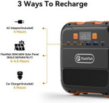 Flashfish 120W Portable Power Station - 98Wh/26400mAh Solar Generator Backup Battery