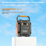 GOFORT Gofort 200W Portable Power Station Power Bank Solar Generator 