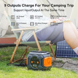 Flashfish 320W Portable Solar Power Generator Station 