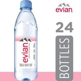 EVIAN Bottled Natural Spring Water 500ml (24/Case)