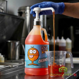 jolly rancher slush Jolly Rancher Orange Slushy Syrup 5:1 Food Service Concentrate BONUS Squeeze Pump