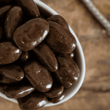 Chicken Pieces Dark Chocolate Covered Pecans Bulk Food Service 25 lbs/11.33 kgs