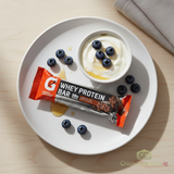 Gatorade Whey Protein Bar | Chocolate Chip| 12 x 80g | 20g Protein for Athletic Recovery