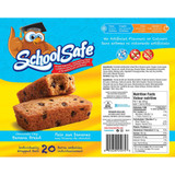 School Safe Banana Chocolate Chip Muffin Bars - 20 Ã— 40g | Wholesome and Delicious Snack Bars- Chicken Pieces