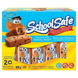 School Safe Banana Chocolate Chip Muffin Bars - 20 Ã— 40g | Wholesome and Delicious Snack Bars- Chicken Pieces