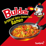  Samyang Buldak Korean Hot Spicy Chicken Stir Fried Ramen | 4.94 oz | Pack of 20 