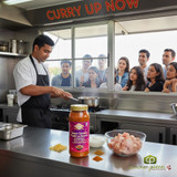 Patak's Butter Chicken Sauce - Bulk Food Service - 2.2 L / 4.85 lbs - Rich & Creamy Flavor