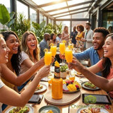 Finest Call Premium Mango Puree Mix 1 Liter