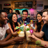 Island Oasis 1 Liter Tropical Piña Colada Beverage Mix-Chicken Pieces