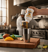 Real Mango 16.9 fl. oz. Puree Tropical Bliss Infused Syrup