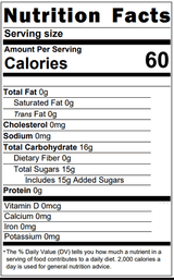 Real Black Cherry Puree Infused Syrup | 16.9 fl. oz