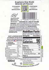 Real apple flavor Puree Infused Syrup - 16.9 fl. oz-Chicken Pieces