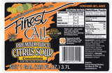 Finest Call Zesty Citrus Sour 1 Gallon Mix Concentrate