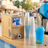 CONCESSION Blue Raspberry Slushy Syrup 5:1 Concentrate | 5 Gallon Bulk | Concession Stand Essential