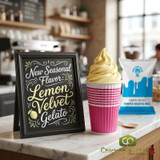 THE GELATO LAB The Gelato Lab Lemon Velvet Soft Serve Mix 3 lb/1.36 kgs - 5/Case