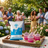 THE GELATO LAB The Frozen Bean Taro Soft Serve Mix 3 lb/1.36 kgs - 5/Case