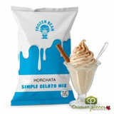 The Gelato Lab Horchata Soft Serve Mix 3 lb/1.36 kgs - 5/Case