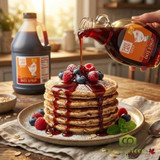 Date Lady Organic Date Syrup 1 Gallon - Natural Sweetness | Ideal for Food Service and Baking