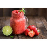 Jarritos Strawberry Slushy Syrup 5:1 Bulk Food Service Concentrate | 1.89L/64 OZ | 6/CASE | 60 CASES PER PALLET (360 BOTTLES)