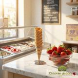 JOY #310 Sugar Cone - 800/Case for Sweet and Crispy Ice Cream Delights