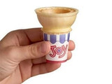 JOY #10 Flat Bottom Jacketed Cake Cone - 720/Case