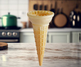 JOY #1 Pointed Bottom Cake Cone - 1056/Case for Classic Ice Cream Delights