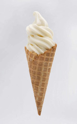 frostline Frostline Vanilla Soft Serve Ice Cream Mix Lactose Free 6 lbs | Waffle Cones 12pk & Rainbow Sprinkles 