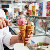 JOY Twin Scoop Cake Cone - 180/Case | 16 Cases Per Pallet | 2880 CONES
