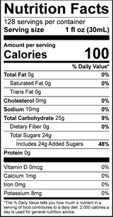 Table Top King  Mango Slushy Syrup Bulk Food 5:1 Concentrate BONUS Squeeze Pump