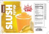 Carnival King 1 Gallon Tropical Bliss Banana Slushy 5:1 Concentrate