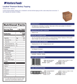 LouAna Butter Flavored Topping 1 Gallon | 7.8 LBS | 4/CASE