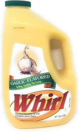 Whirl Garlic Flavored Oil Butter Substitute 3.78L/1 Gallon | Bulk Food Service