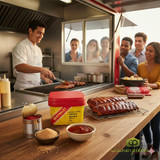 BERTHELET Sauce Mix, Bar-B-Q 1kg - Authentic and Finger-Licking Good