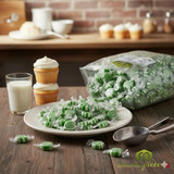 REGAL Green Pinwheel Candy 2kg/4.4lbs - Sweet and Eye-Catching Delights