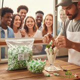 REGAL Green Pinwheel Candy 2kg/4.4lbs - Sweet and Eye-Catching Delights